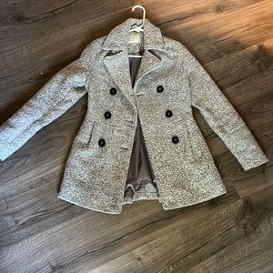A new day grey Pea Coat